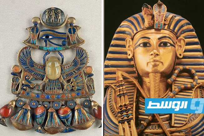 لغز عمره 29 مليون سنة.. عينة مجهرية تكشف سر قلادة توت عنخ آمون